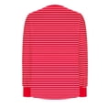 thumbnail image 3 of Lmnyox Hauts Grande Taille pour Femmes, Manches Longues Surdimensionnées, Col Rond, Chemises Plissées, Blouses Décontractées Mode, 3 of 6