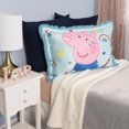 thumbnail image 2 of Peppa Pig Jumbo Funky Fur Pillow, 2 of 3