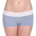 thumbnail image 3 of Maidenform Shorty en Coton pour Femmes avec Dentelle - Article à Succès, 8, Latte Lift, 3 of 4