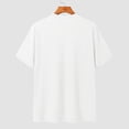 thumbnail image 3 of QIPOPIQ T-Shirts Moulants pour Hommes Extensibles à Manches Courtes, Musculation, Entraînement, Décontractés, Coupe Ajustée, Liquidation, 3 of 5