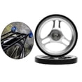 thumbnail image 3 of pitrice Vélo Pliant Roue Facile EZ Roues pour Voyage Porte-Bagages Argent, 3 of 9