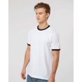 thumbnail image 4 of Tultex T-Shirt à Col Contrastant Unisexe en Jersey Fin, 4 of 7