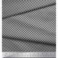 thumbnail image 2 of Soimoi Moss Georgette Fabric Herringbone Small Print Fabric by The Yard 42 Inch Wide, 2 of 3