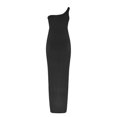 thumbnail image 5 of Robes de Cocktail d'Été Grande Taille BLVB pour Femmes, Robe Longue Froncée à Épaules Dénudées, Fendue, pour Fête, Boîte de Nuit, Plage, 5 of 5