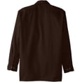 thumbnail image 4 of Dickies Chemise de Travail à Manches Longues pour Homme, P, Brun Foncé, 4 of 5