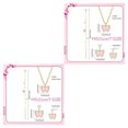 thumbnail image 3 of kurtrusly Necklace Earring Bracelet Ring Set Must-have For Any Fashion-conscious Girl 2Set, 3 of 5