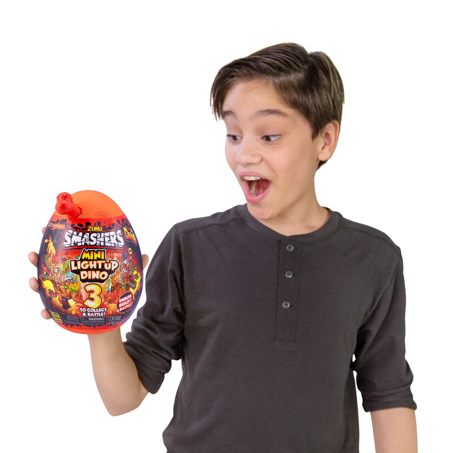 Mini Dinosaure illuminé Smashers