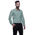 thumbnail image 3 of BESTMAN Printed Cotton Shirts For Men Long Sleeve Slim Fit Formal Shirt For Boy, 3 of 5