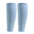 thumbnail image 2 of CUITING 2Pcs Elastic Leg Sleeves Breathable Compression Calf Guard Protector Strip for Outdoor Sports Pink, 2 of 8