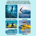 thumbnail image 4 of Tumotour Phone Pouch Touchscreen Friendly Phone Case Swimming Bag Water Accessory Drifting Gear Storage Pouch Waterproo, 4 of 5