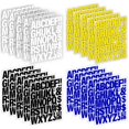 thumbnail image 1 of Iron on Letters, 2 Inch Iron on Vinyl Letters for Clothing, Heat Transfer Letters with A-Z PU Alphabets Sticker, Iron on Letters for Fabric, Clothing T-Shirt Printing DIY Craft, 1 of 7