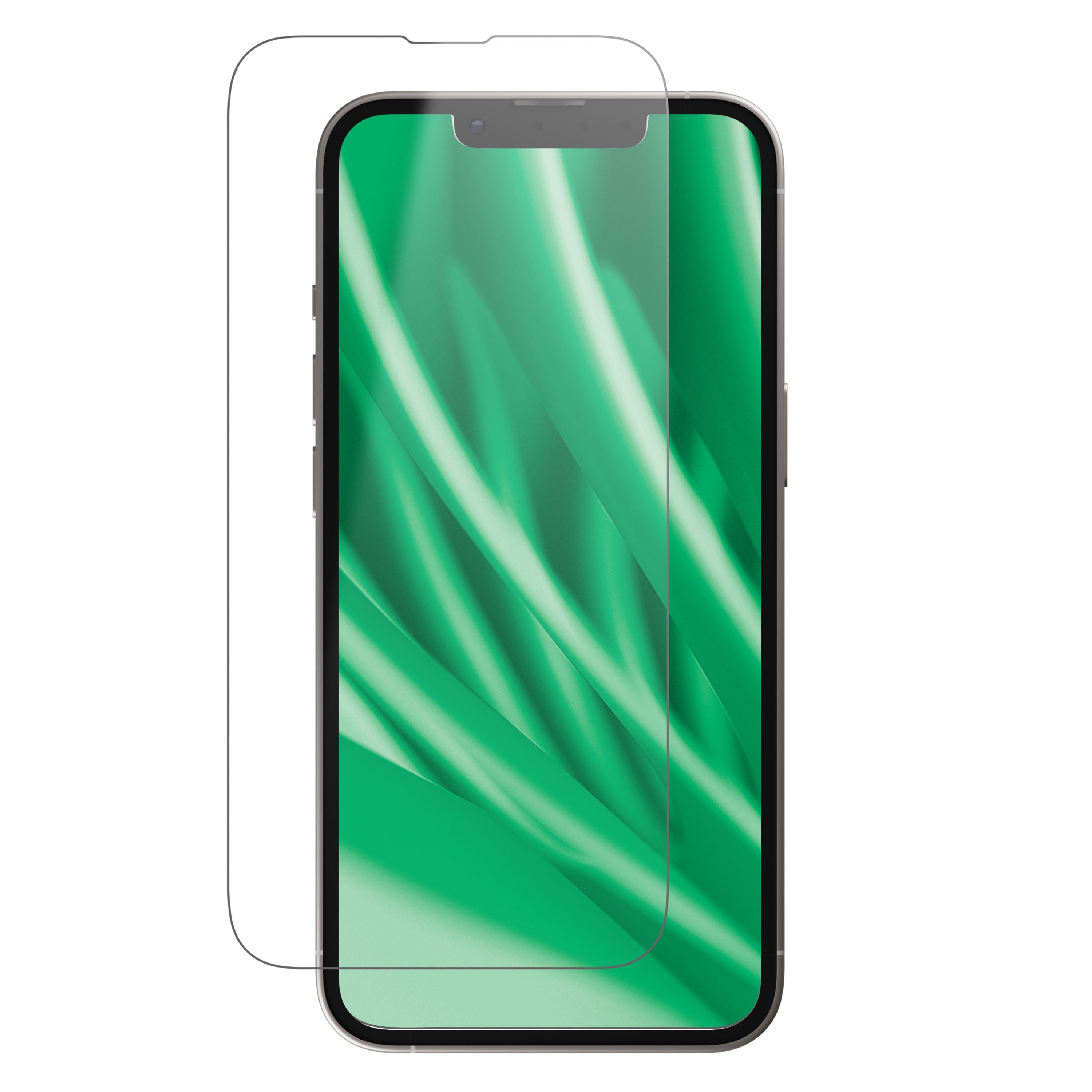 onn Corning Glass Screen Protector for iPhone® 14 Plus / 13 Pro Max, Made with Durable Glass by Corning™ for Ultimate Drop & Scratch Protection, Includes Advanced Easy Application Tray