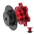 thumbnail image 4 of Adaptateur de Moyeu de Volant de Direction, Alliage d'Aluminium et Fer Rouge de Haute Dureté pour la Modification de Voiture pour l'Élévation de Volant, 4 of 8