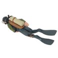 thumbnail image 3 of Aquarium Floating Diver Decoration, Innovative Frogman Fish Tank Decoration Swimming Posture Simulation  For Aquarium Dark Blue, 3 of 8