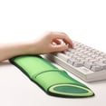 thumbnail image 2 of Little Bear Hall Bamboo Silicone Mouse Pad Memory Foam Keyboard Hand and Wrist Pad Oversized Mouse Pad, 2 of 6