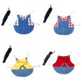 thumbnail image 2 of MesaSe Small Pet Clothes Leash Set Hoodie Strap Jeans Guinea Pig Lop-eared Rabbit Hamster, 2 of 6