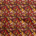 thumbnail image 1 of oneOone Velvet Maroon Fabric Abstracts Sewing Craft Projects Fabric Prints By Yard 58 Inch Wide, 1 of 5
