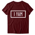 thumbnail image 2 of Meichang Hauts de Vacances pour Femmes T-Shirt de la Saint-Valentin Imprimé Drôle Manches Courtes Col Rond Mignon Coupe Ample T-Shirts de Vacances Saint-Valentin, 2 of 5
