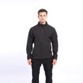 thumbnail image 1 of LSLJS Outdoor Skin Soft Warm Fleece Sports Stand-up Collar Men's Jacket( Black, S), 1 of 9
