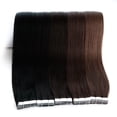 thumbnail image 3 of Hair Extensions Real Remy Human Hair Natural Tape In Extensions Straight Tape in Hair Extensions Human Hair Seamless 20pcs/pack 22inch, 3 of 6