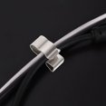 thumbnail image 2 of KAKOWELY wire clips 30pcs Solar Cable Clip Solar Panel Cable Wire Clips Photovoltaic Cable Clips0.79"X0.49"X0.24", 2 of 5