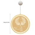 thumbnail image 4 of 3D Hanging Light LED String Lamp Lighting Decoration Christmas Light for Home Bedroom Room Merry Christmas 2, 4 of 10