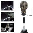 thumbnail image 3 of Skull Gear  Head Resin Shifter Knob Car Transmission Shifting Stick Handle For Most Manual Vehicles, 3 of 8