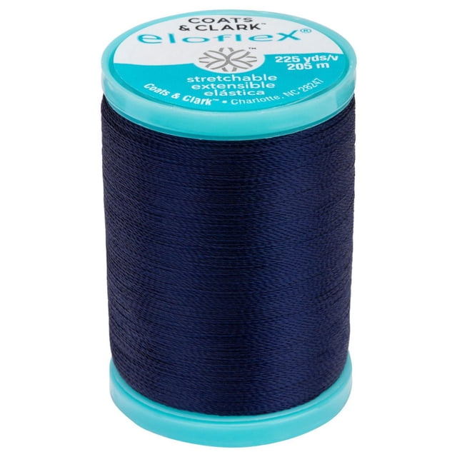 Coats & Clark Eloflex Stretch Thread, Nugrey, 225 Yards, PBT