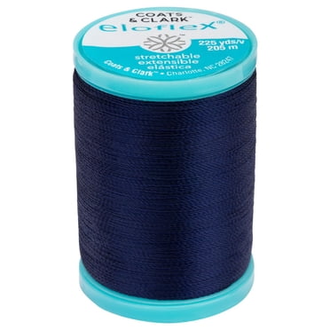 Coats & Clark Eloflex Stretch Thread, Nugrey, 225 Yards, PBT