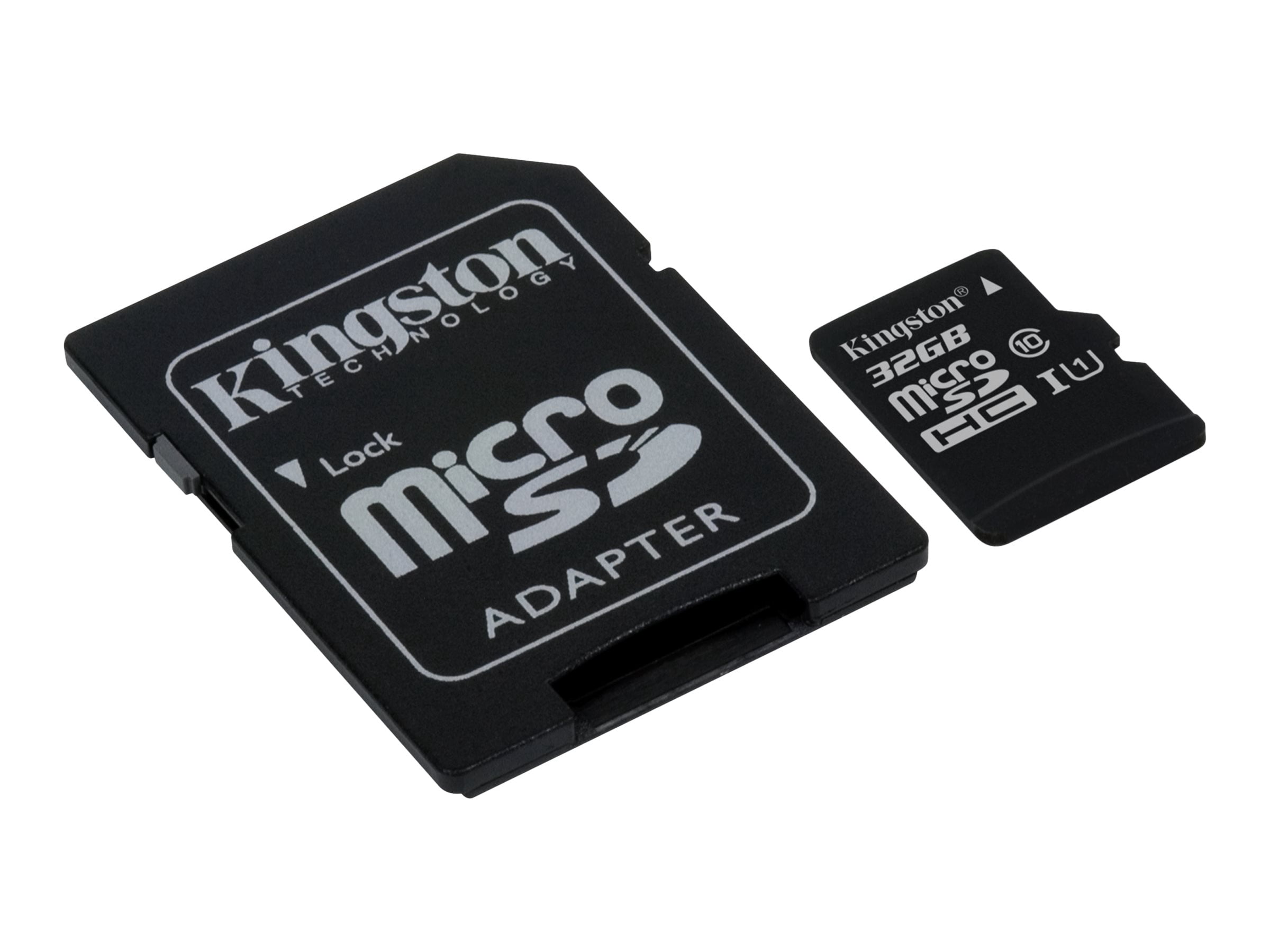 Kingston Canvas Select - Flash memory card (microSDHC to SD