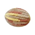thumbnail image 3 of Thick Chunky Yarn Polyester Yarn for Knitted Blanket Mat Pet Beds Rug Making Beige Orange, 3 of 8