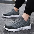thumbnail image 5 of DXOUPM Chaussures de Course pour Hommes en Cuir à Imprimé Espadrilles Mode Légères Sport Gym Tennis, 5 of 5