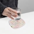 thumbnail image 2 of Drinking Glass Kitchen Holders Trivets Cotton Thread Weave Hot Pot Holders Hot Pads, Hot Mats, Spoon Rest For Cooking And Baking, Kitchen Glass&Bottle, 2 of 5