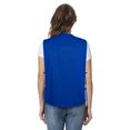 thumbnail image 2 of TOPTIE Volunteer Apron Vest Two Pockets Supermarket Cobbler Vest-Blue-XL, 2 of 6