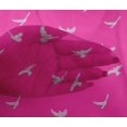thumbnail image 3 of oneOone Viscose Chiffon Fabric Bird Ikat Fabric Prints By Yard 42 Inch Wide, 3 of 3
