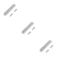 thumbnail image 4 of kurtrusly Control Plate with Screws Adjustable Switch Plate Instrument Parts Guard Cover Mirror Surface Style Electric Guitar 3Set, 4 of 6