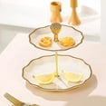 thumbnail image 4 of Offres! Gspmoly Assiettes à Fruits Multi-Couches Mode Ornements de Table Basse de Salon Plateau de Collation, 4 of 6