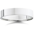 thumbnail image 1 of 5mm Flat High Polished Wedding Band 950 Platinum, 1 of 2
