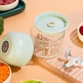 thumbnail image 2 of Rbaofujie Mini Electric Garlic Crusher Meat Mincer Type C Rechargeable Complementary Food Processor Wireless Garlic Crusher, 2 of 6