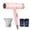 Pink, variant on Hair Dryer High-power Hair Dryer Home Hair Dryer Hot Wind Comb Hair Salon Blowing Comb