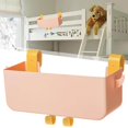 thumbnail image 3 of Hanging Bedside Organizer Storage for Glasses Books Phones Hanging Bedside Organizer Keys Pink, 3 of 8