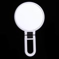 thumbnail image 4 of Miroir de Maquillage Double Face Rond avec Trou pour Cintre X2, 4 of 9
