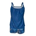 thumbnail image 3 of Japceit Bikinis for Womens Printing Two Piece Big Yards Conservative Swimsuit Beachwear Set, 3 of 7