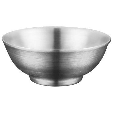 Stainless Steel Noodle Bowl Convenient Ramen Bowl Kitchen Simple Soup Bowl Food Supply