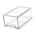 thumbnail image 2 of GUOOL Fridge Organizer Bin Pantry Storage Pantry Organizers Refrigerator Organizer Bin Extra Large, 2 of 9
