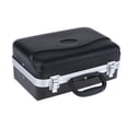 thumbnail image 2 of Milaget Black Plastic Pocket Trumpet Carrying Case Suitcase Lightweight with Handle, 2 of 9