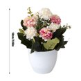thumbnail image 2 of JJKBVCLO Décohome Hortensia Réaliste pour Centre de Table Maison, 2 of 5
