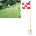 thumbnail image 3 of Golf Pin Flag Hole Cup Set Tear Resistant NylonSturdy Fiberglass Flagpole Aging Resistant ABS Plastic, 3 of 7