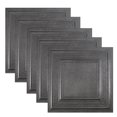 thumbnail image 1 of Great Lakes Tin Milwaukee Pewter 2ft x 2ft Lay In Ceiling Tiles (5 Pack), 1 of 1