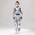 thumbnail image 2 of Kcodviy Barboteuse Rayée pour Tout-Petits Garçons et Filles, Astronaute de l'Espace, Carnaval, Barboteuse pour Bébé, Shorts Longs, Performance Garçons s, 2 of 7